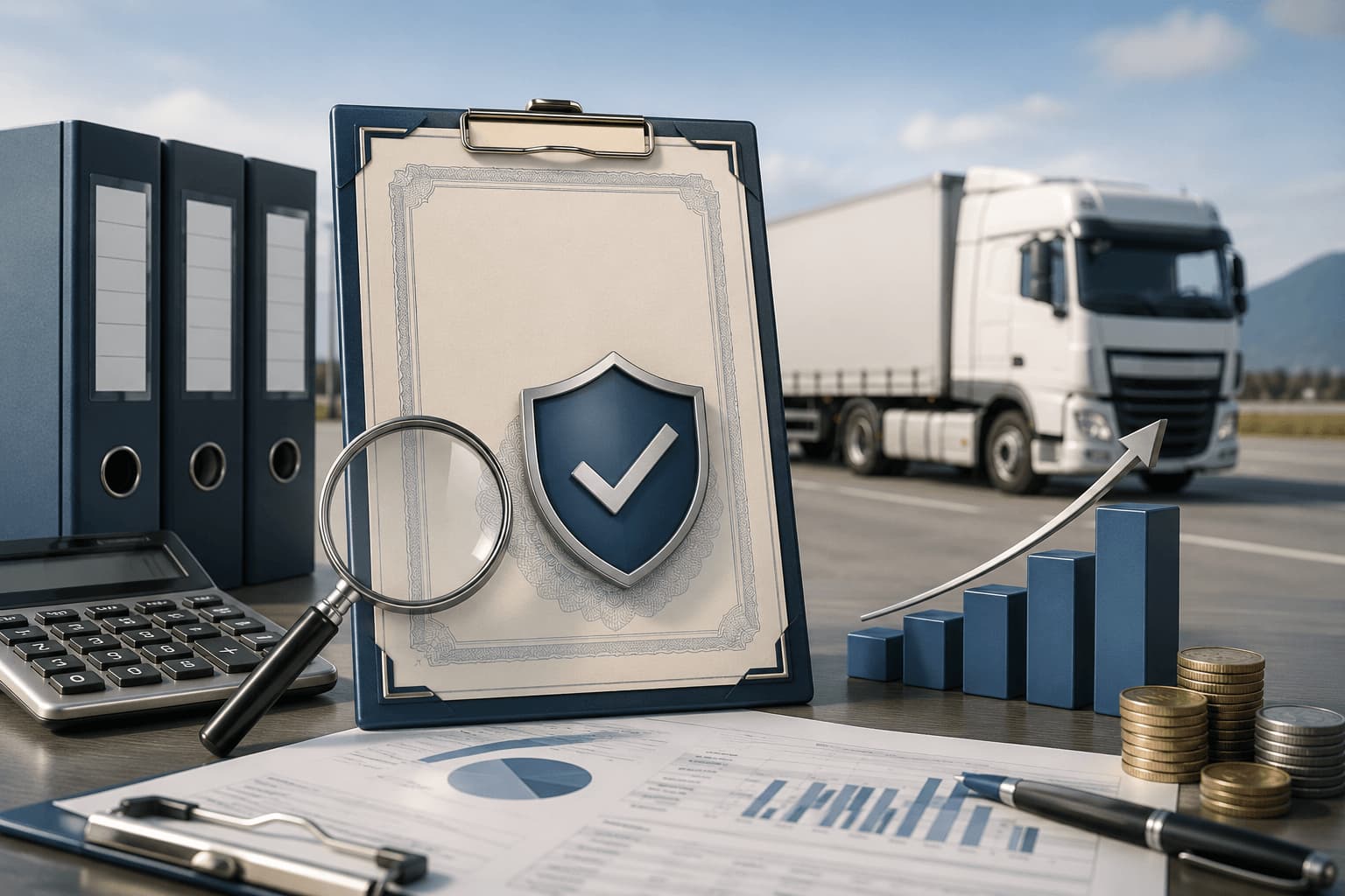 attestazione idoneità finanziaria revisore per autotrasportatori