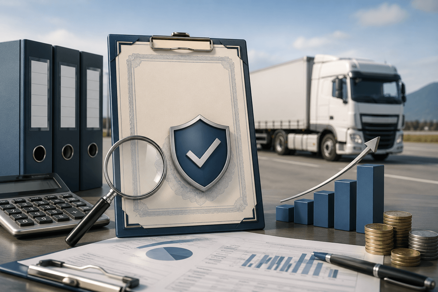 attestazione idoneità finanziaria revisore per autotrasportatori